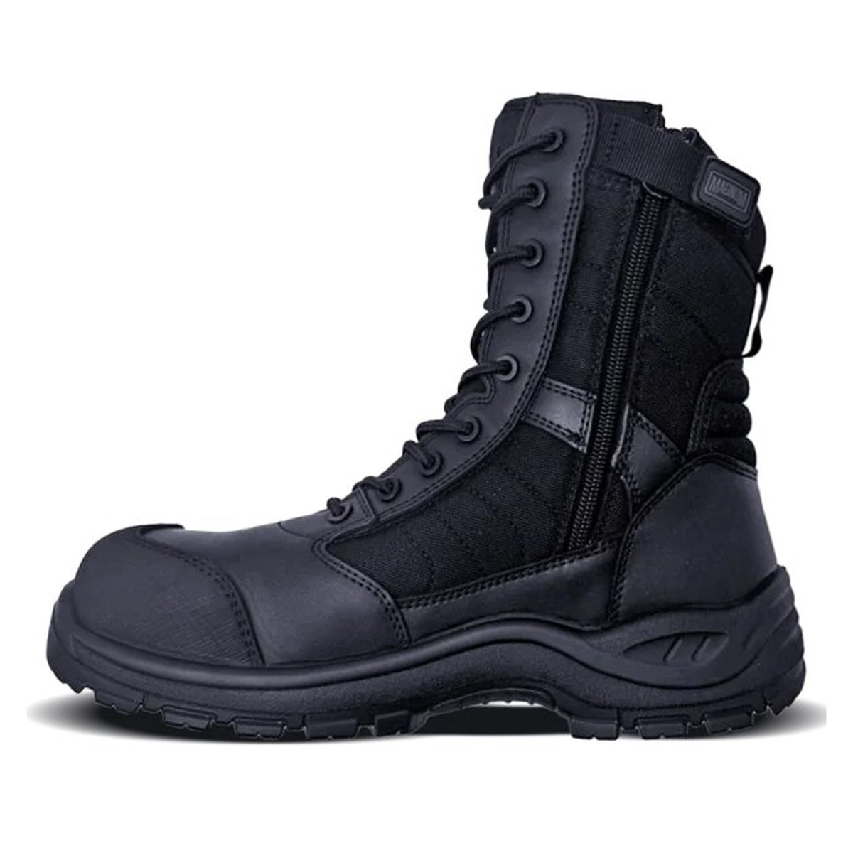 Chaussures de sécurité Magnum Centurion Plus 8.0 SZ S3 à glissière YKK, tige 19 cm
