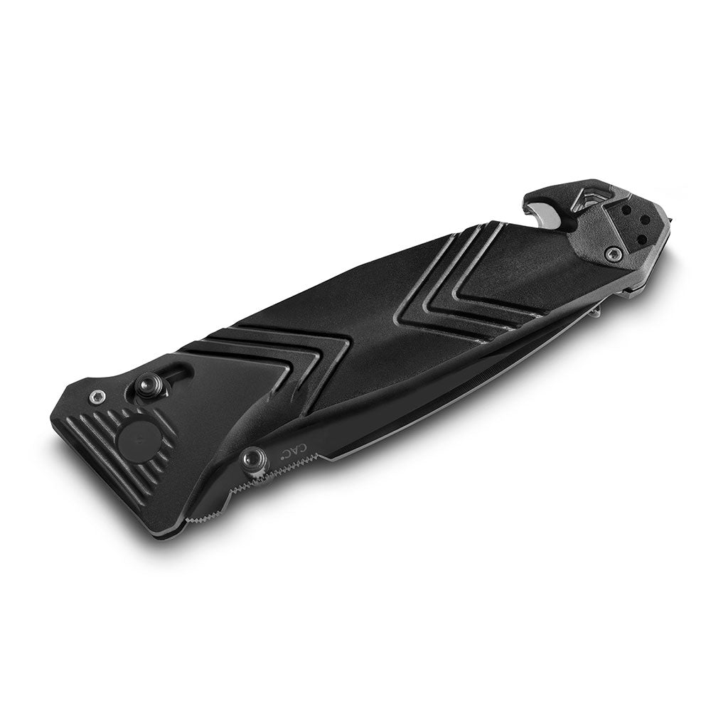 Couteau pliant Ares CAC armée française lame Nitrox brise-vitre et clip réversible