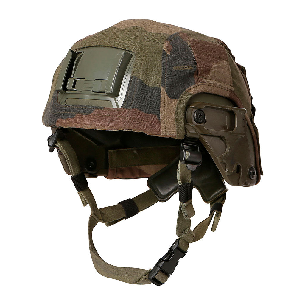 Couvre-casque Ghillie Ares pour casque FELIN fibres longues à retailler par l'utilisateur