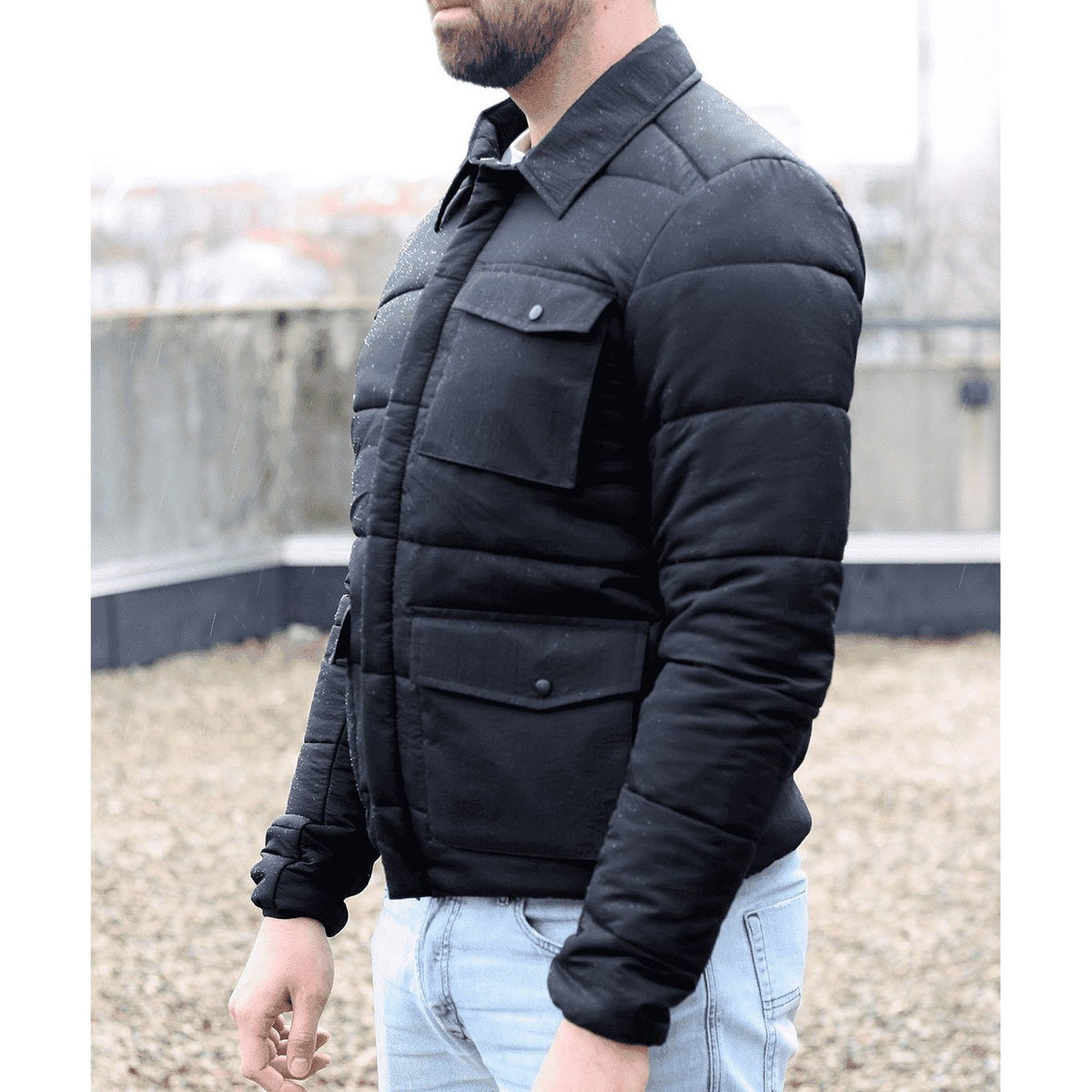 Doudoune GK Undercover Fog isolation 3M Thinsulate 7 poches fermetures YKK