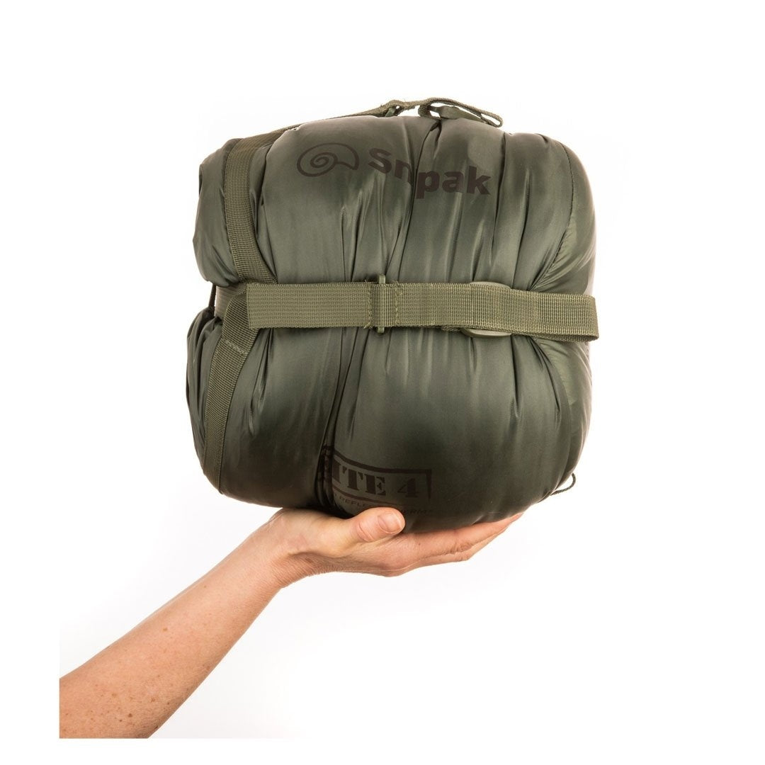 Sac de couchage Snugpak Softie Elite 4 confort -10 °C compressé 28 x 24 cm