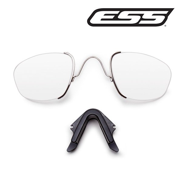 Lunettes balistiques ESS Crossbow monture Tri-Tech écrans 2,4 mm MIL-PRF-31013