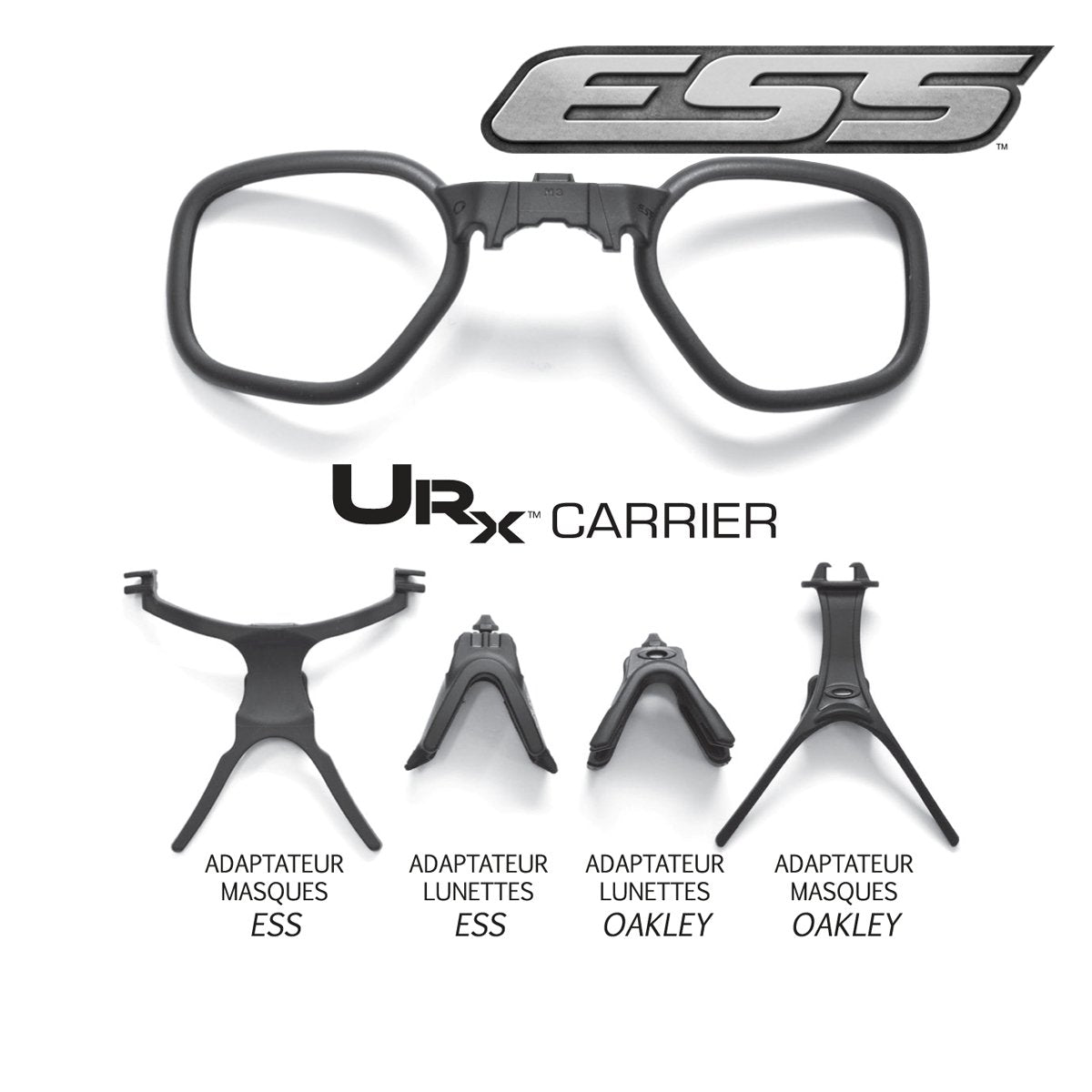 Insert verres correcteurs Oakley SI U-Rx Carrier +6.00/-6.00 pour M-Frame 2.0 et 3.0