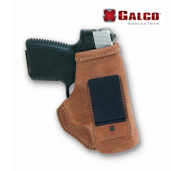 Holster inside Galco Stow-N-Go en cuir Center Cut Steerhide à bouche renforcée
