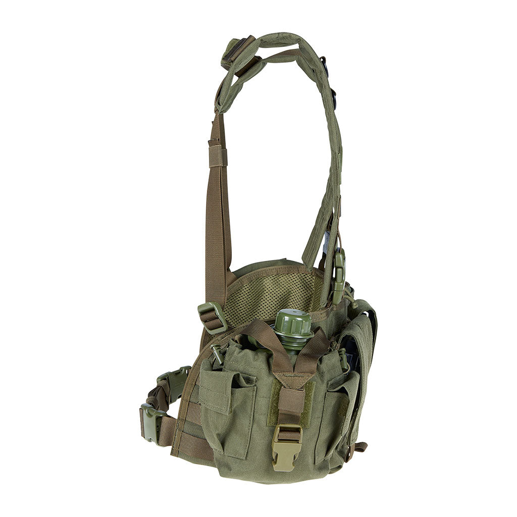 Gilet chest rig Ares Maroni allégé pour milieu tropical, pochettes amovibles et maille 3D