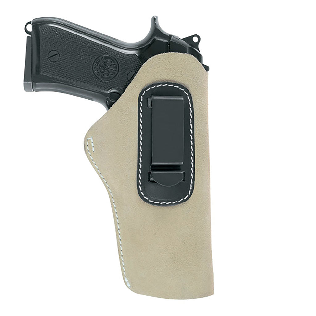 Holster de ceinture à port intérieur King Cobra en cuir ambidextre clip acier