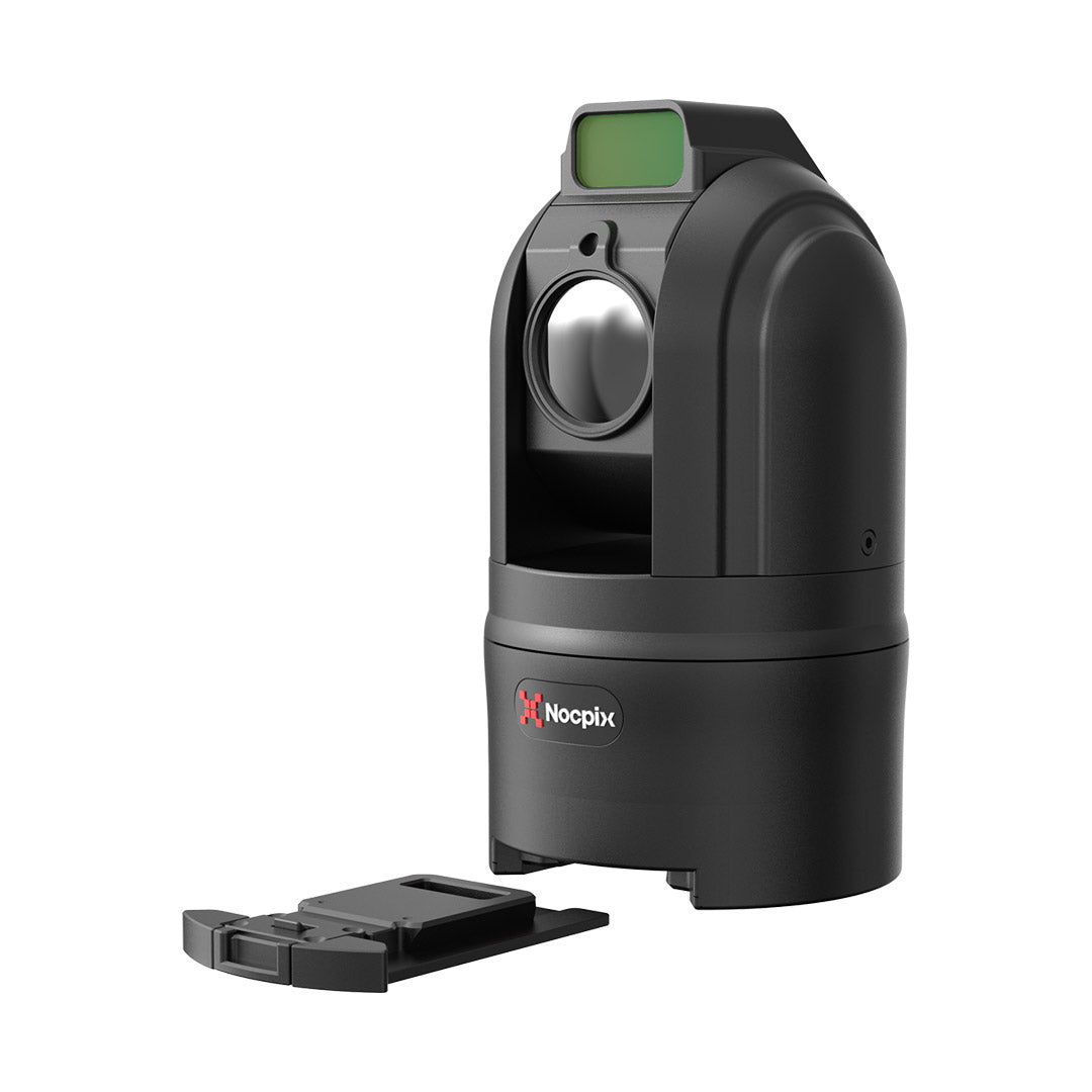 Caméra thermique dôme Nocpix M6T25S capteur 640 x 512 px télémètre 1200 m IP56