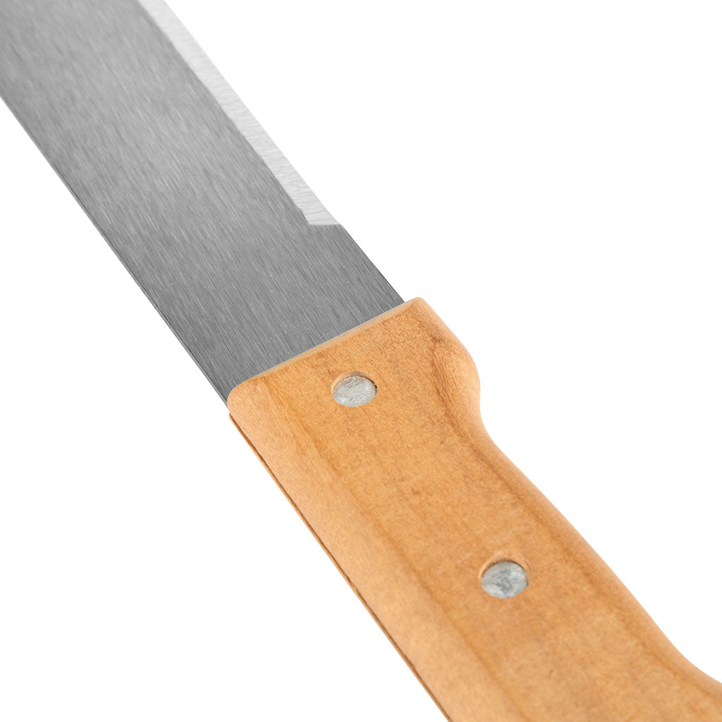 Machette Ares de type Bolo lame acier carbone 35 cm longueur totale 50 cm avec housse coton