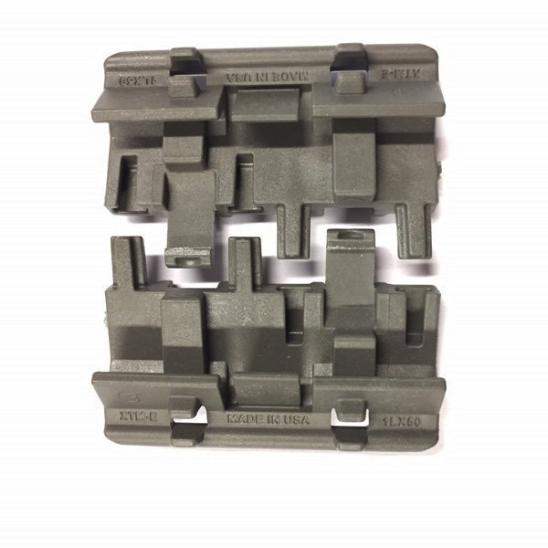 Couvre-rails Magpul XTM Enhanced en lot de 4 pour Picatinny 1913, 4 cm pièce