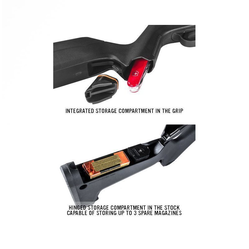 Crosse Magpul X-22 Backpacker en polymère renforcé pour Ruger 10/22 Takedown