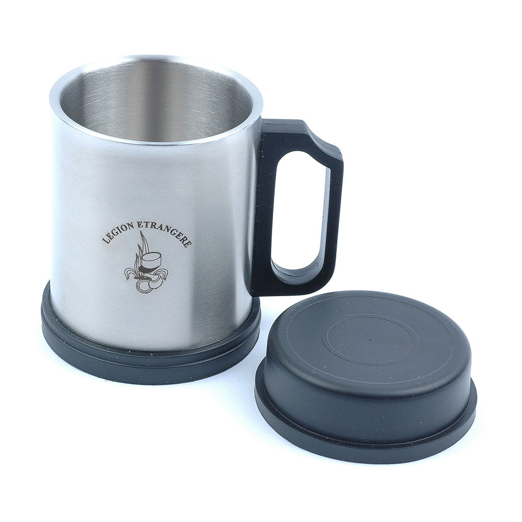 Mug métal Ares Légion étrangère pour boisson chaude en bivouac et en garnison