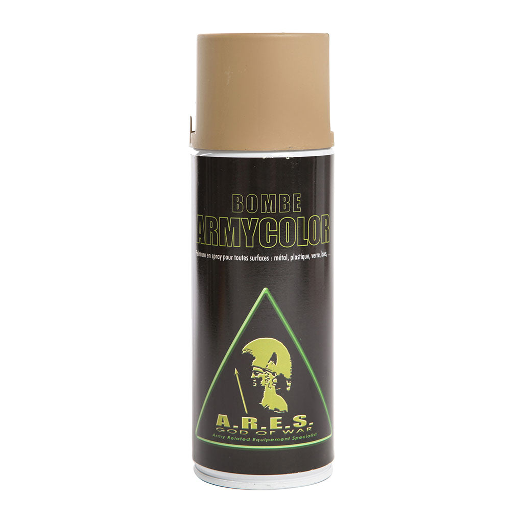Peinture aérosol Ares Armicolor 400 ml pour métal plastique verre et bois