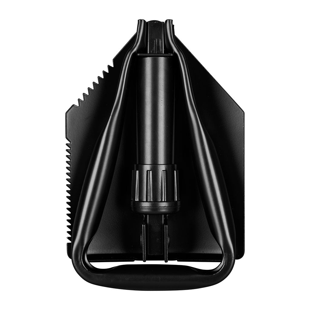 Pelle pliable Ares en trois parties tout métal avec housse nylon à attache ceinturon