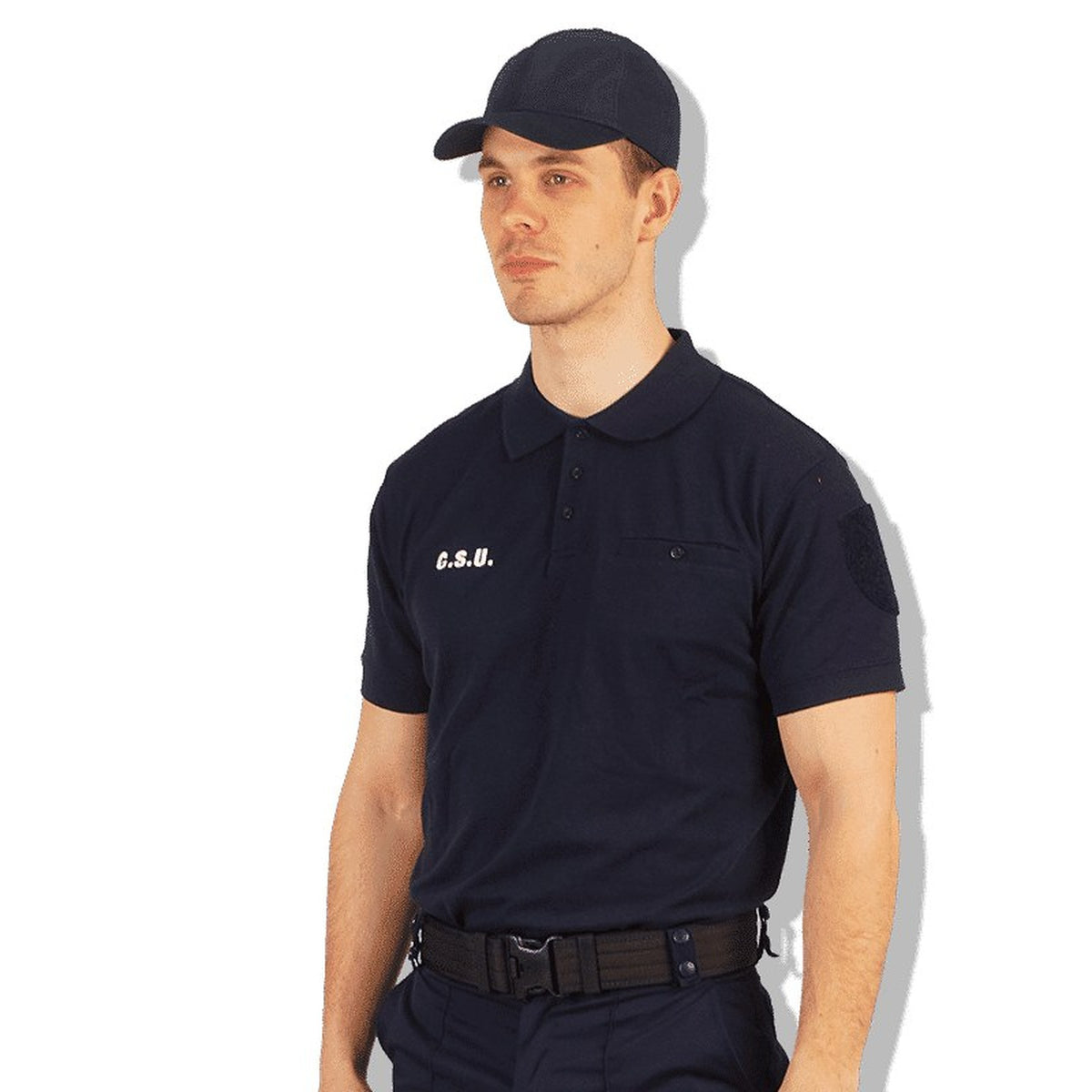 Polo de service manches courtes neutre GK Professional maille piquée poche poitrine