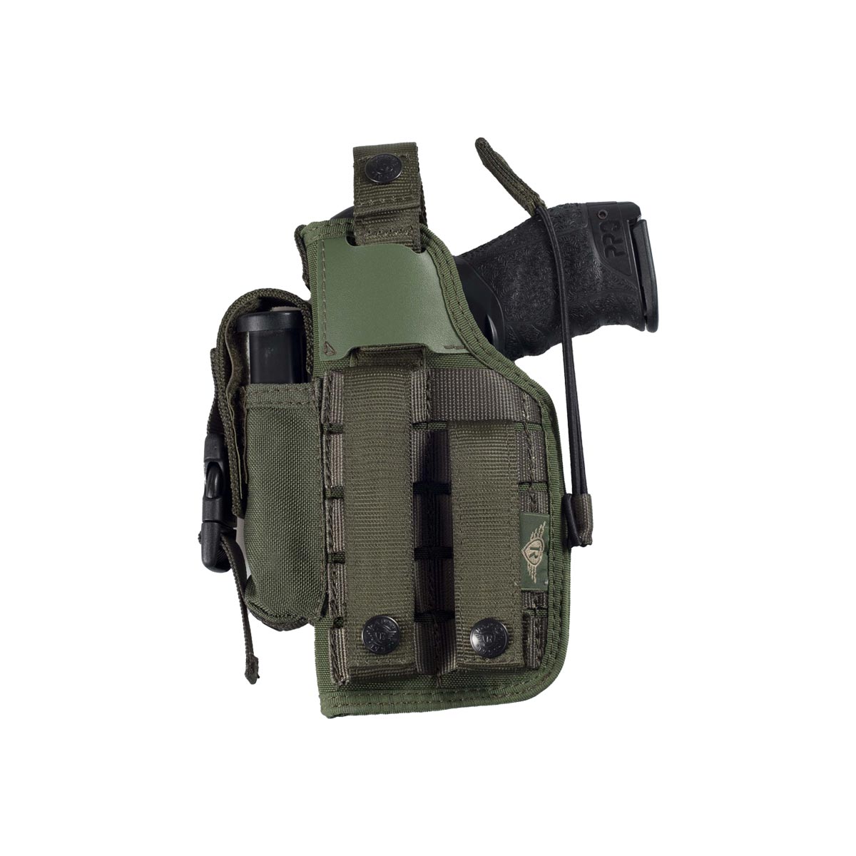 Holster universel Radar 1957 BDU en Cordura à 3 niveaux de rétention fixation MOLLE