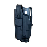 Holster Radar 1957 T-LEP Glock 17 avec TLR1 gaucher en Kydex 4 niveaux de rétention