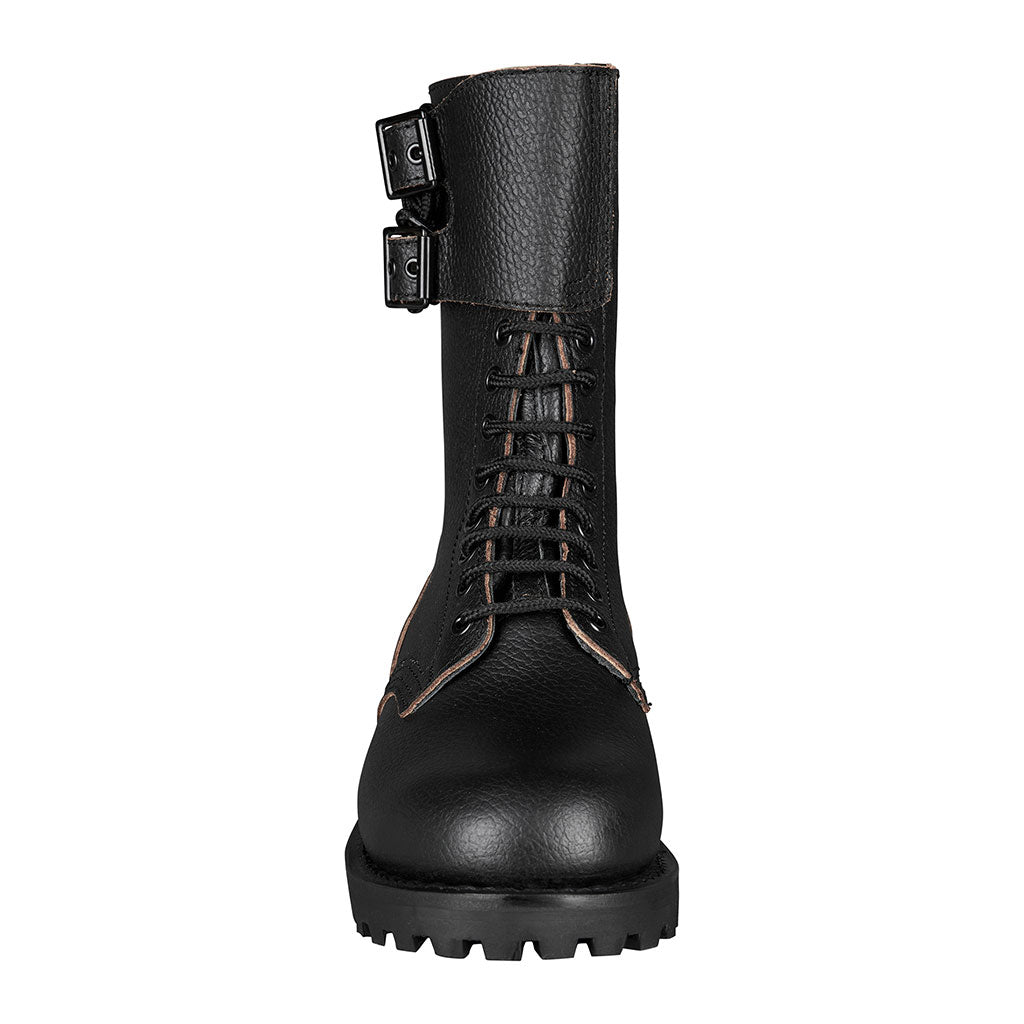 Rangers réglementaires Ares type BM65 cuir grainé pleine fleur cousu Goodyear cambrion acier