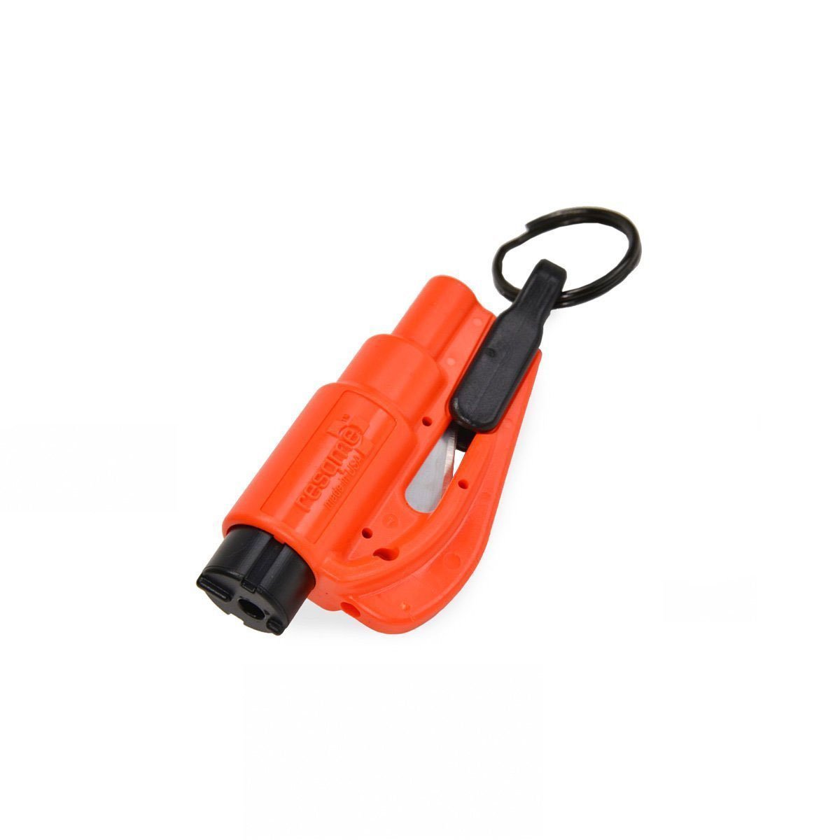 Brise-vitre coupe-sangle Resqme pour porte-clés en ABS et acier inoxydable 7,6 cm