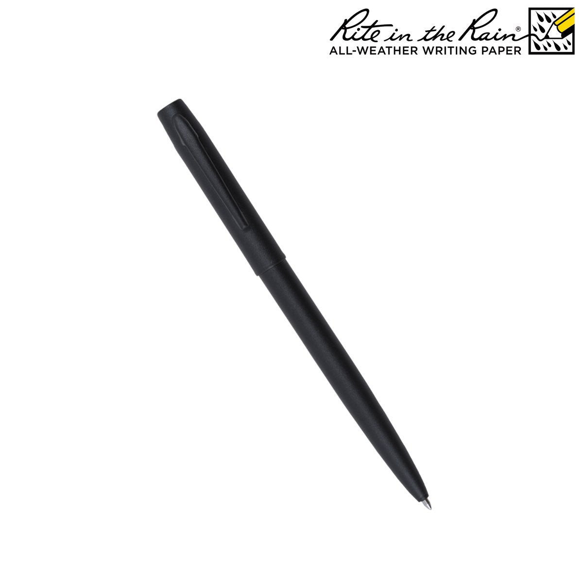 Stylo à bille Rite In The Rain corps métal cartouche pressurisée pour écrire à l'envers