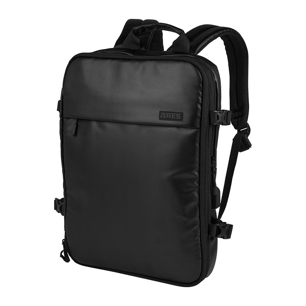 Sac à dos pliable Ares Traveler 20 L en PVC 900D dos en maille et port USB intégré