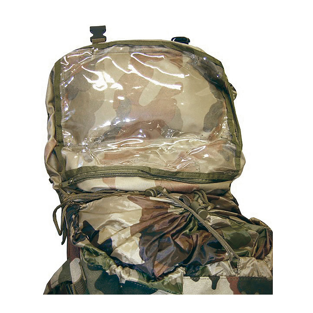 Sac à dos de combat Ares 100 L couvre-sac intégré et poches latérales amovibles MOLLE