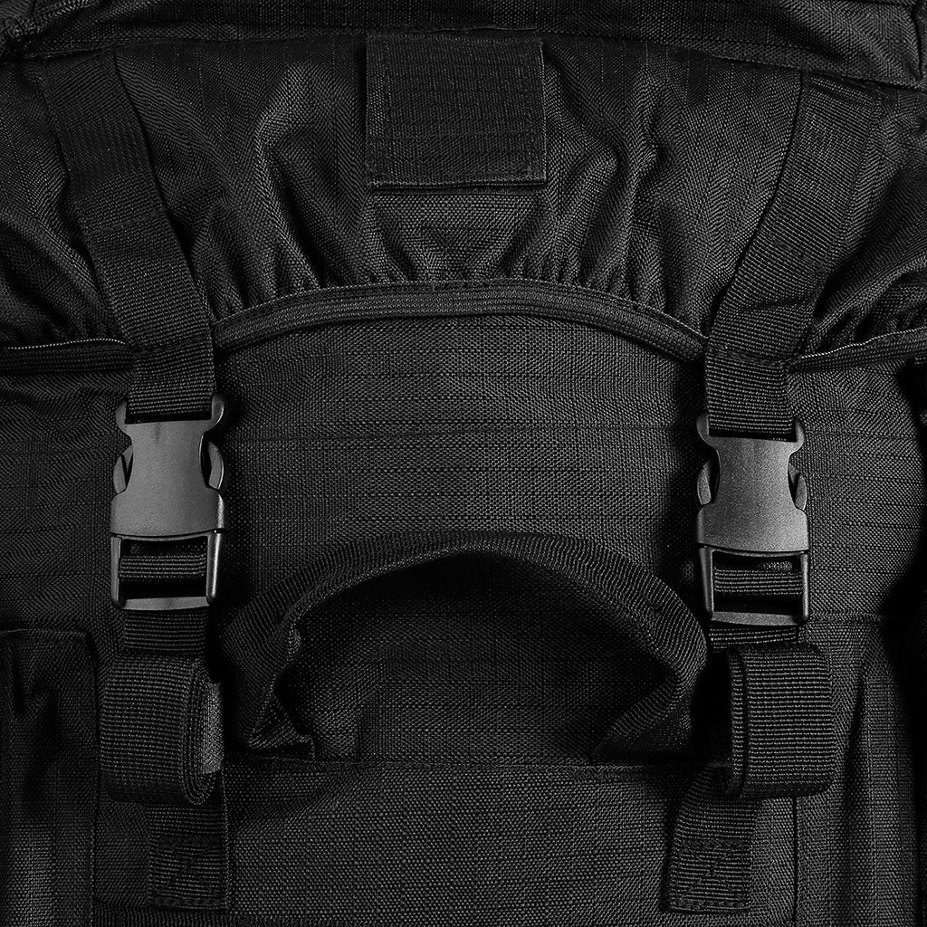Sac à dos de combat Ares 100 L couvre-sac intégré et poches latérales amovibles MOLLE