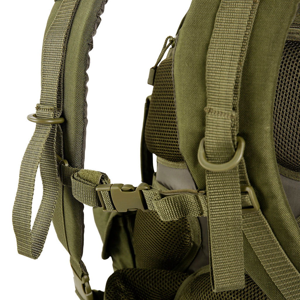 Sac à dos de combat Ares Cougar 45 L ceinture ventrale amovible et bandes MOLLE