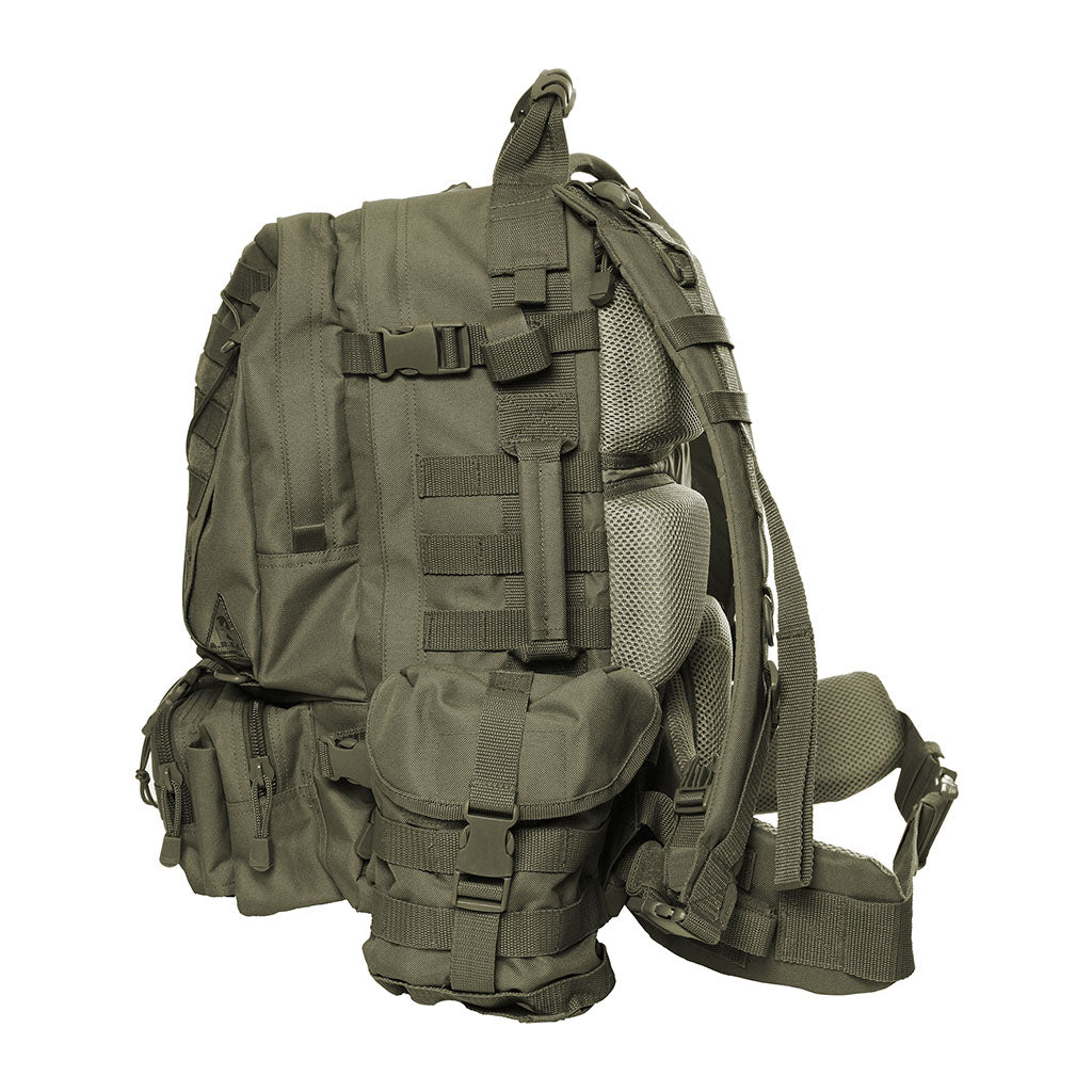Sac à dos de combat Ares Cougar 45 L ceinture ventrale amovible et bandes MOLLE