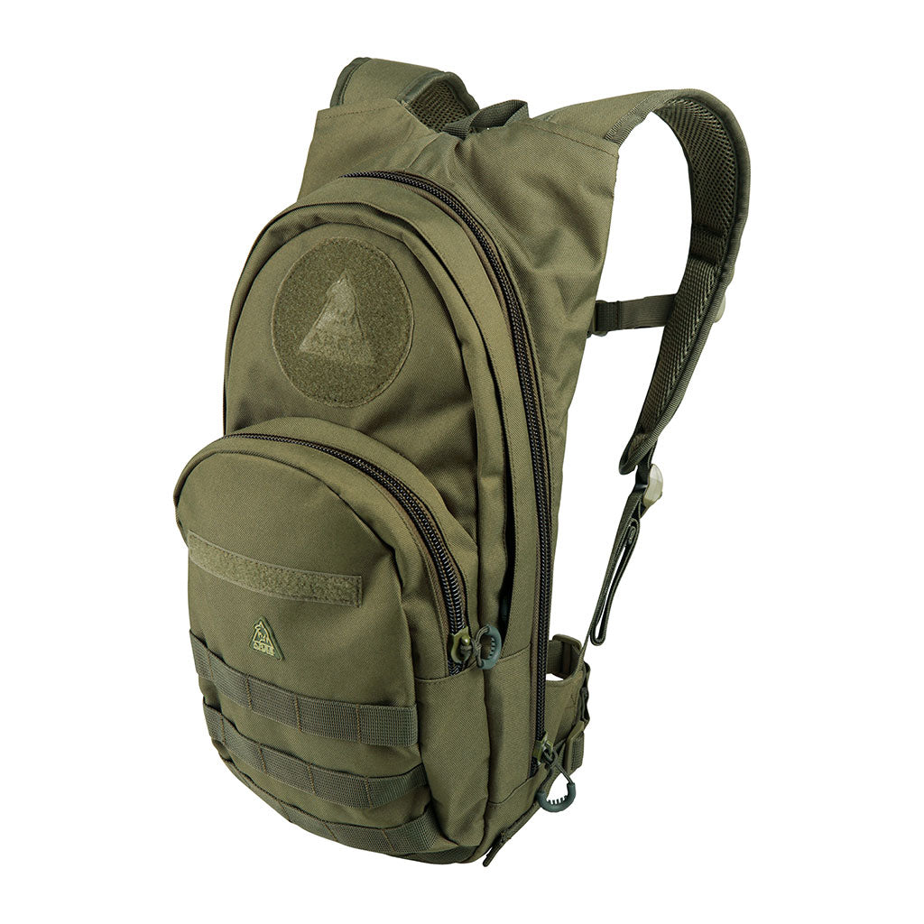 Sac à dos modulable Ares 20 à 30 L à soufflet avec sangle ventrale et système MOLLE