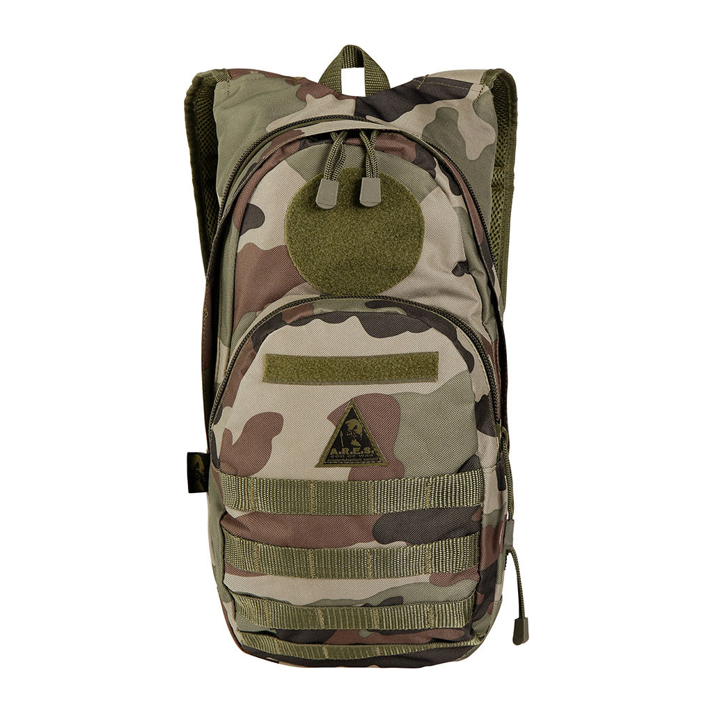 Sac à dos modulable Ares 20 à 30 L à soufflet avec sangle ventrale et système MOLLE