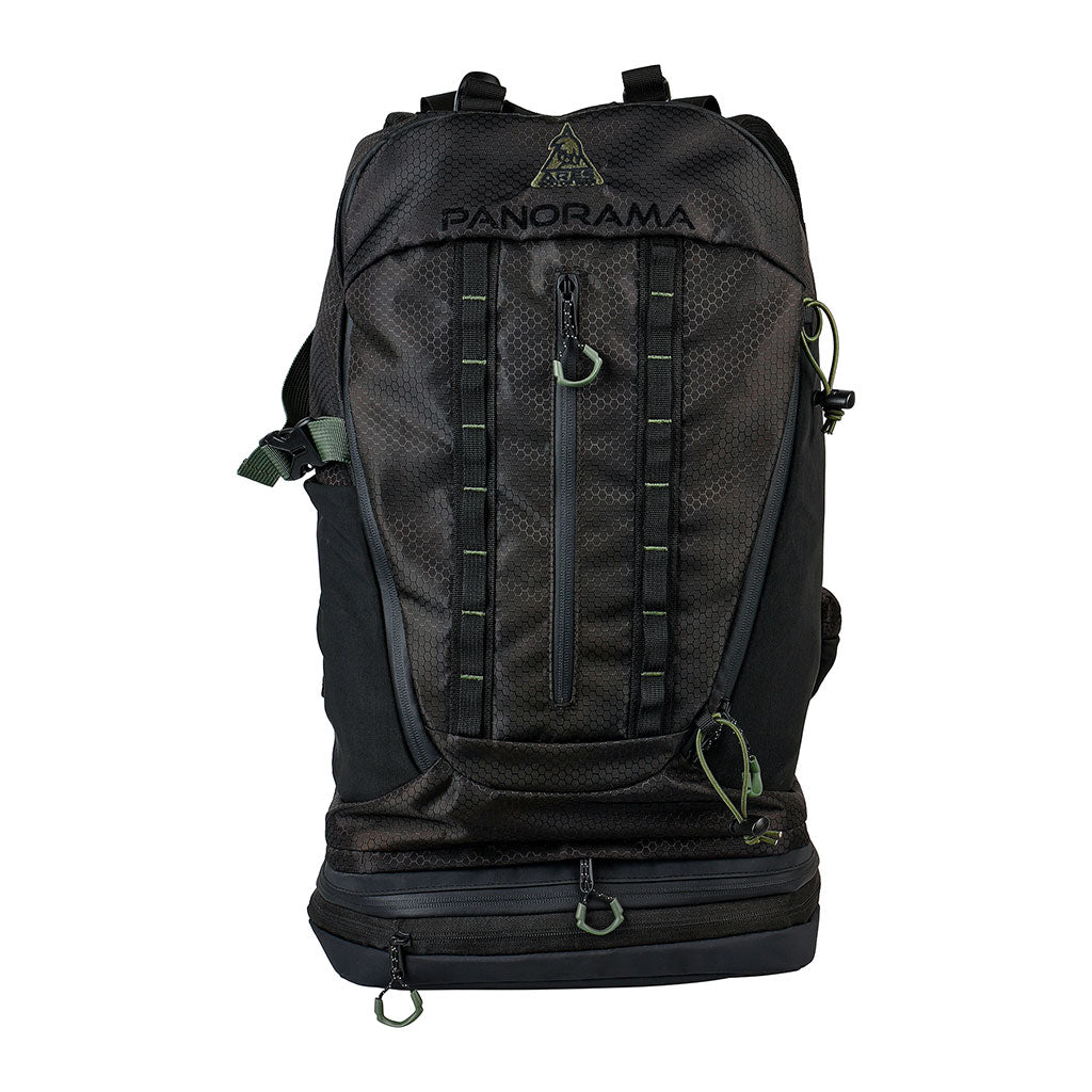 Sac à dos polyvalent Ares Panorama 40 L compartiment inférieur détachable et housse de pluie