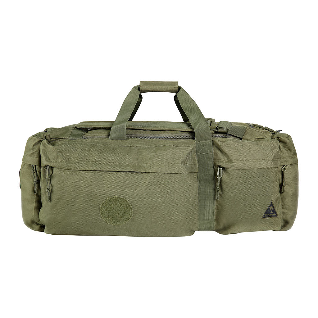 Sac TAP Baroud Ares 100 L 7 poches toile 1200 deniers fond enduit PVC 80 x 37 x 27 cm