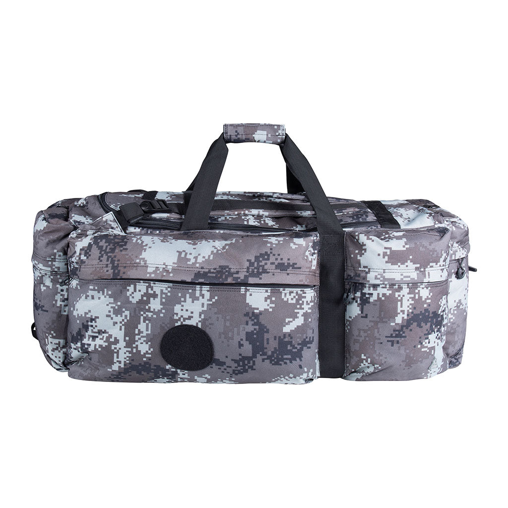 Sac TAP Baroud Ares 100 L 7 poches toile 1200 deniers fond enduit PVC 80 x 37 x 27 cm