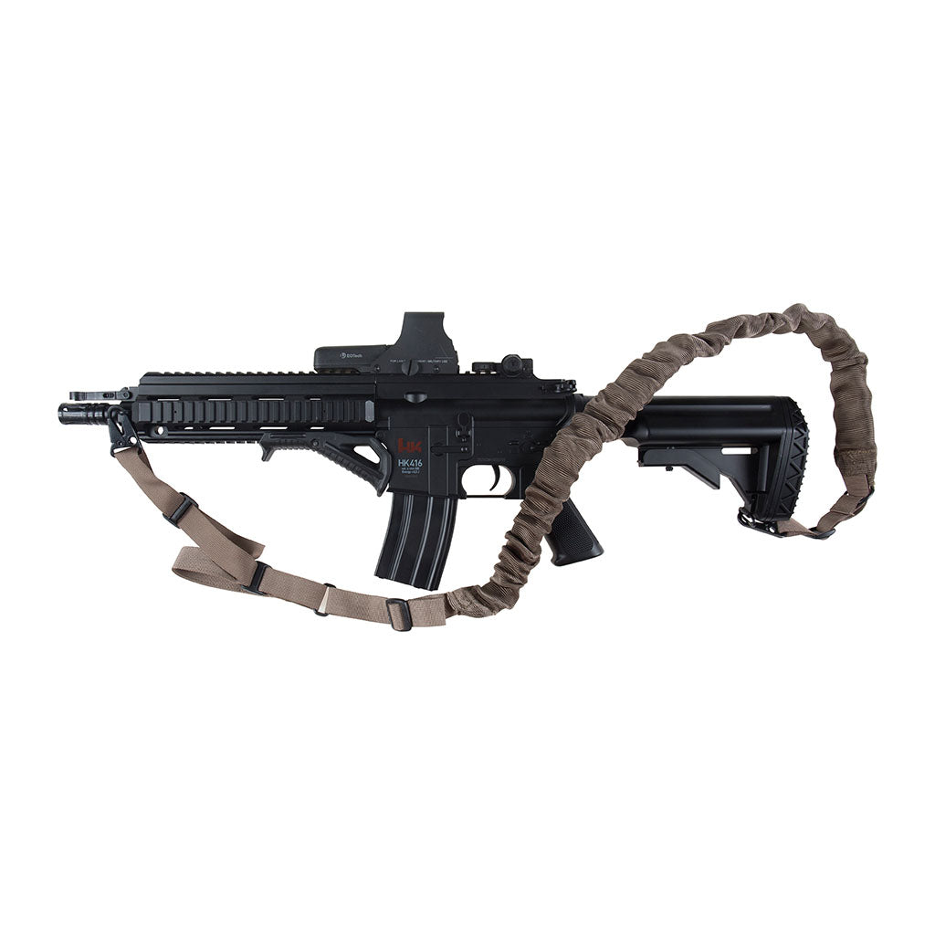 Sangle d'arme Ares ISTC Combat 1 ou 2 points pour HK416 en nylon à crochets à ressort