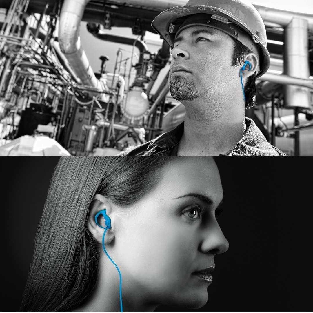 Bouchons anti-bruit Surefire EP9 détectables par scanner industriel, 26 dB