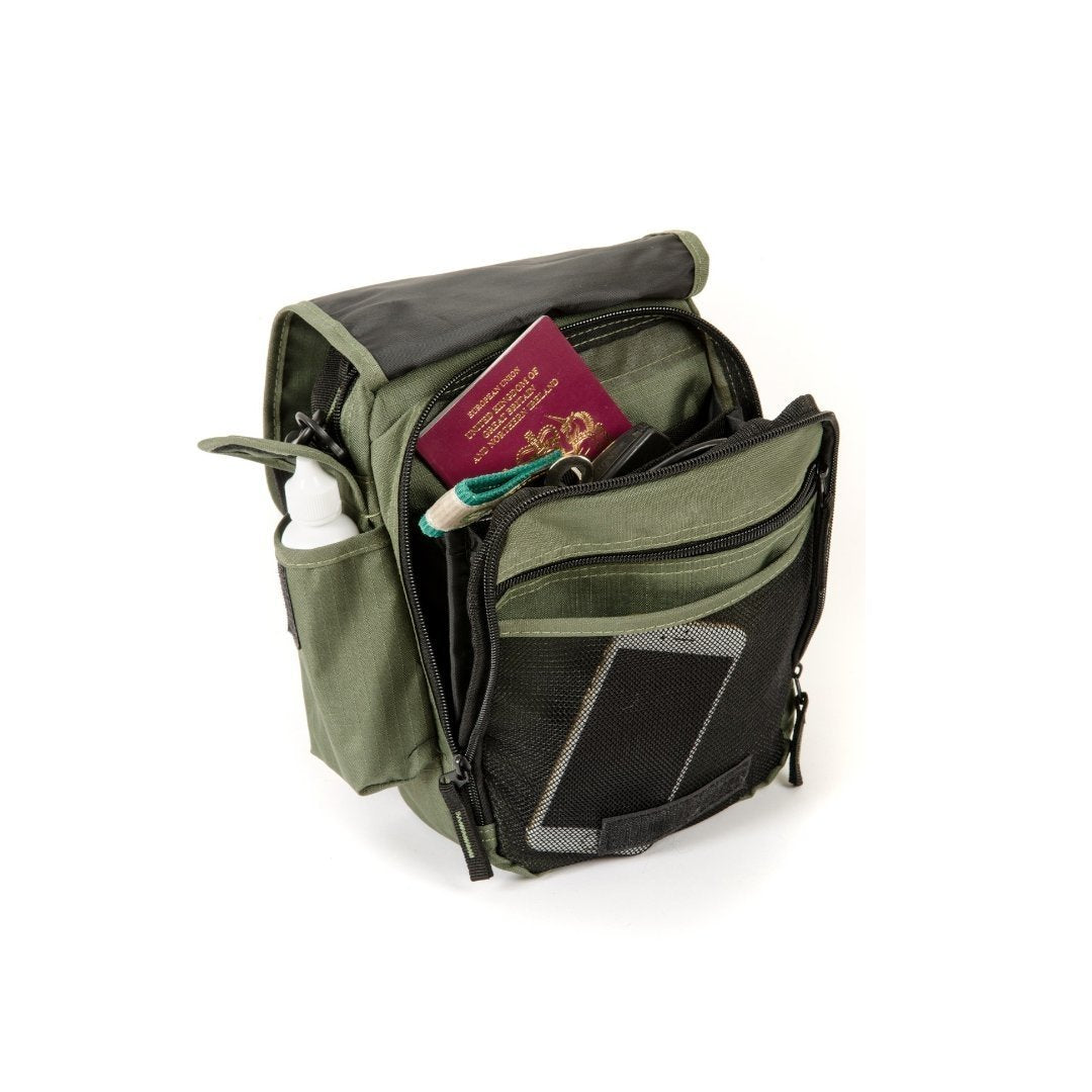 Sacoche Utility Pak Snugpak en tissu ripstop 28 x 22 x 10 cm avec bandoulière réglable
