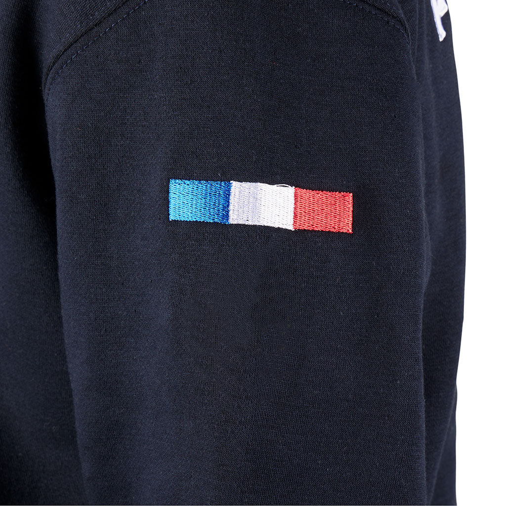 Sweat à capuche Ares polycoton 350 g/m² brodé FRENCH FORCES poche de manche