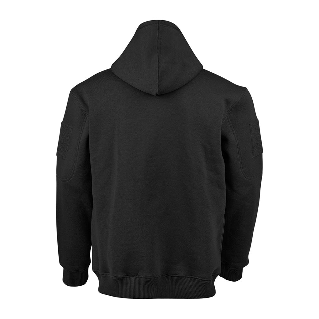 Sweat à capuche Ares à fermeture à glissière polycoton 350 g/m² poches fermées