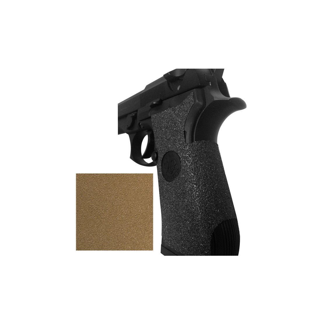 Revêtement de poignée Talon Grip TG.805M en caoutchouc pour PAMAS G1 et Beretta 92FS