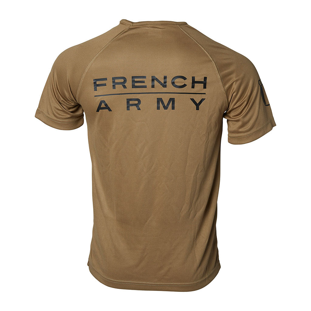T-shirt Ares Easy-Clim French Army 100% polyester thermorégulateur manches courtes