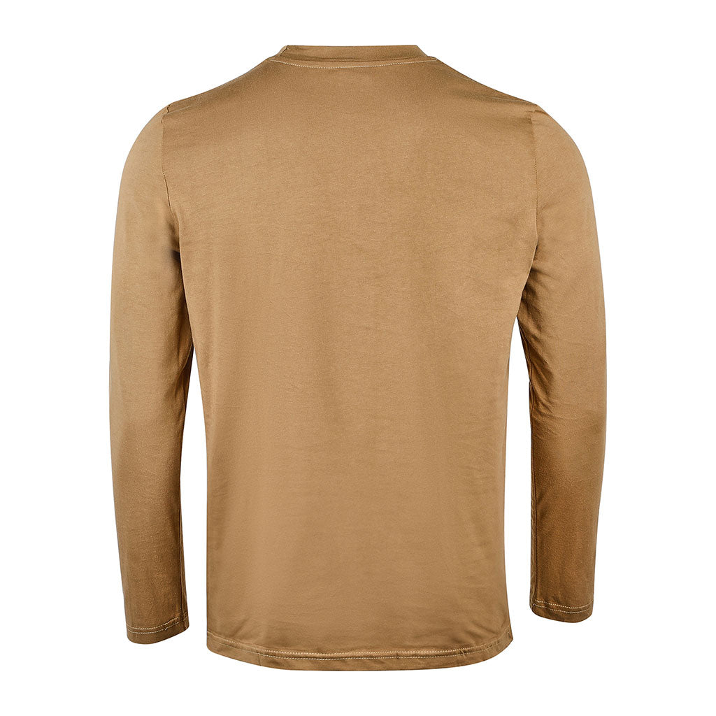 T-shirt à manches longues Ares en coton 180 g/m² col rond et coupe droite