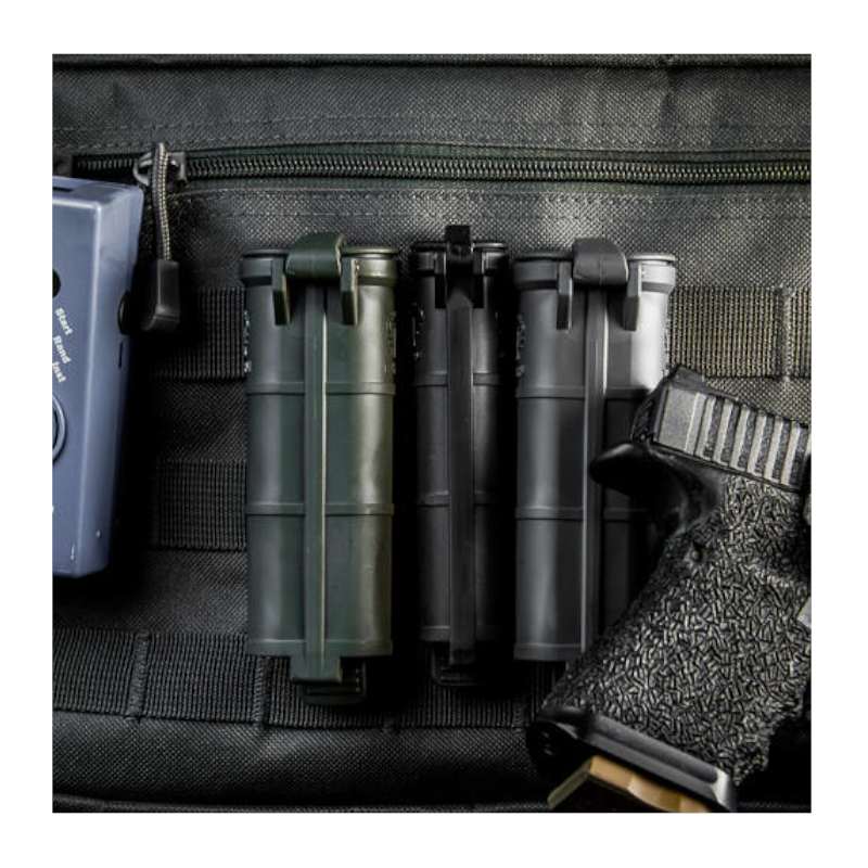 Pochette multi-usages Thyrm CellVault XL avec séparateur amovible pour deux accus 18650