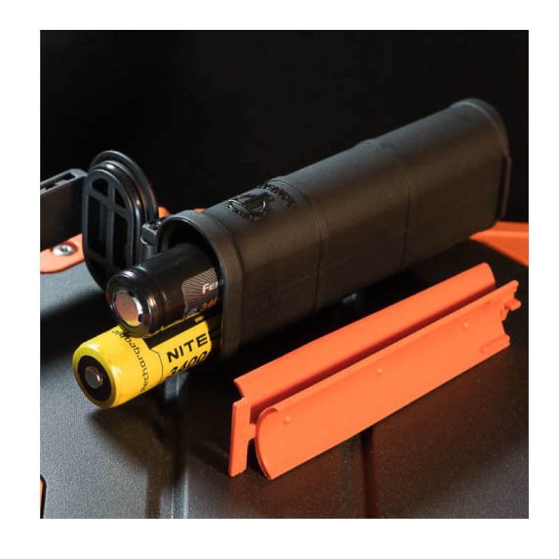 Pochette multi-usages Thyrm CellVault XL avec séparateur amovible pour deux accus 18650