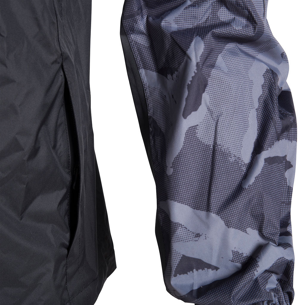 Veste de pluie Ares coupe-vent respirant à fermetures étanches et poches à rabat
