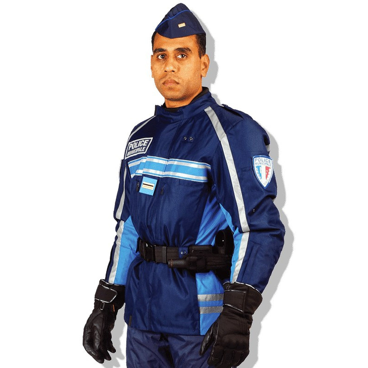 Veste moto GK Professional Police Municipale imper-respirante protection dorsale CE