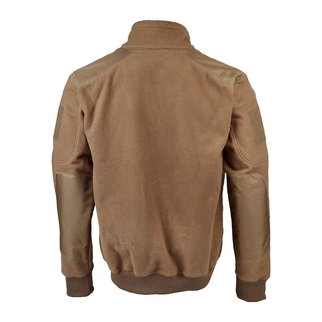 Veste polaire Ares 400 g/m² polyester renforts aux coudes et épaules col montant