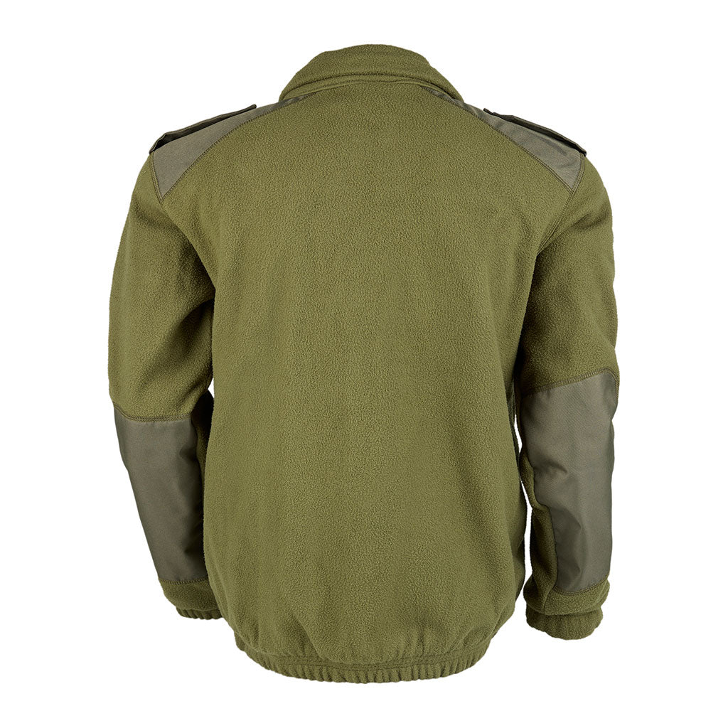 Veste polaire Ares 400 g/m² polyester renforts aux coudes et épaules col montant