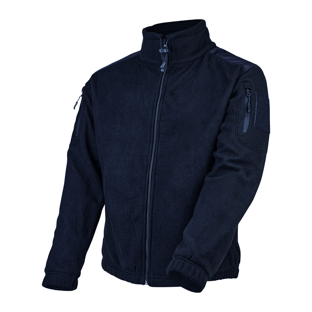 Veste polaire Ares 400 g/m² polyester renforts aux coudes et épaules col montant