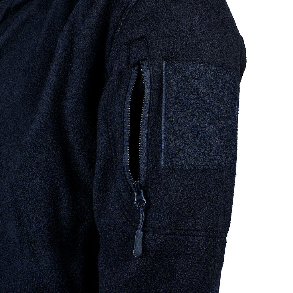 Veste polaire Ares 400 g/m² polyester renforts aux coudes et épaules col montant