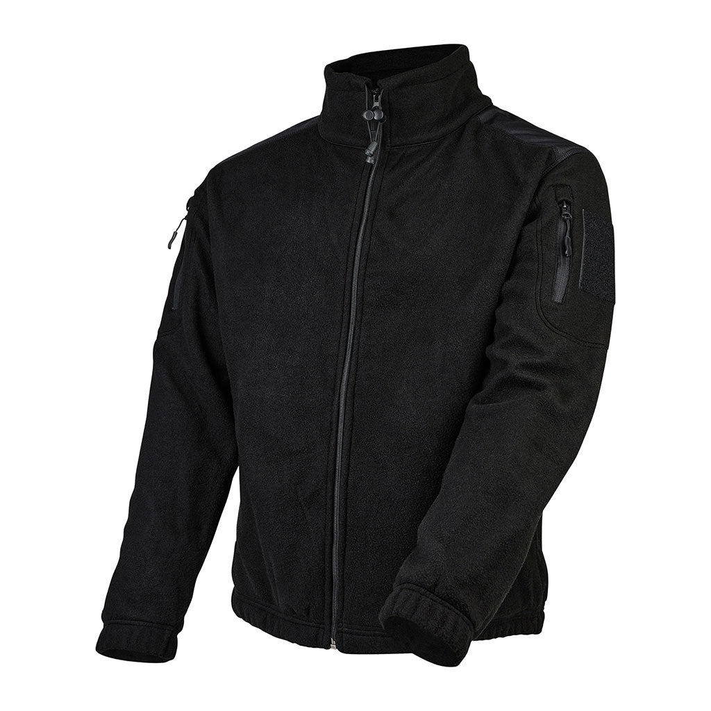 Veste polaire Ares 400 g/m² polyester renforts aux coudes et épaules col montant